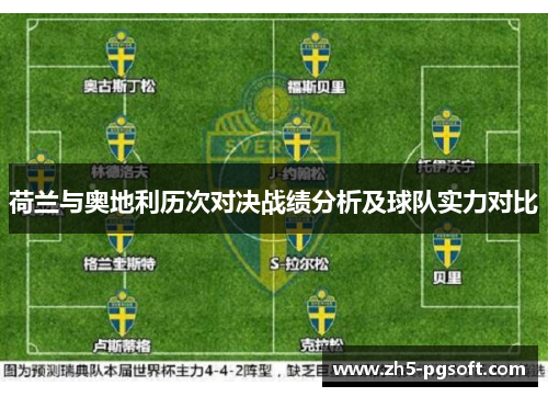 荷兰与奥地利历次对决战绩分析及球队实力对比 荷兰与奥地利历次对决战绩分析及球队实力对比